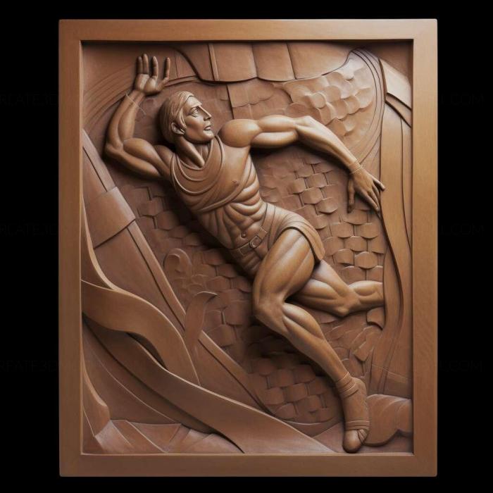 نموذج ثلاثي الأبعاد لآلة CNC 3D Art 